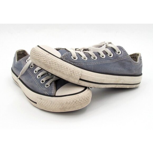 Converse Chuck Taylor All Star Low Top Canvas Shoes Womens 7 Star Stripe Lining - Picture 11 of 14